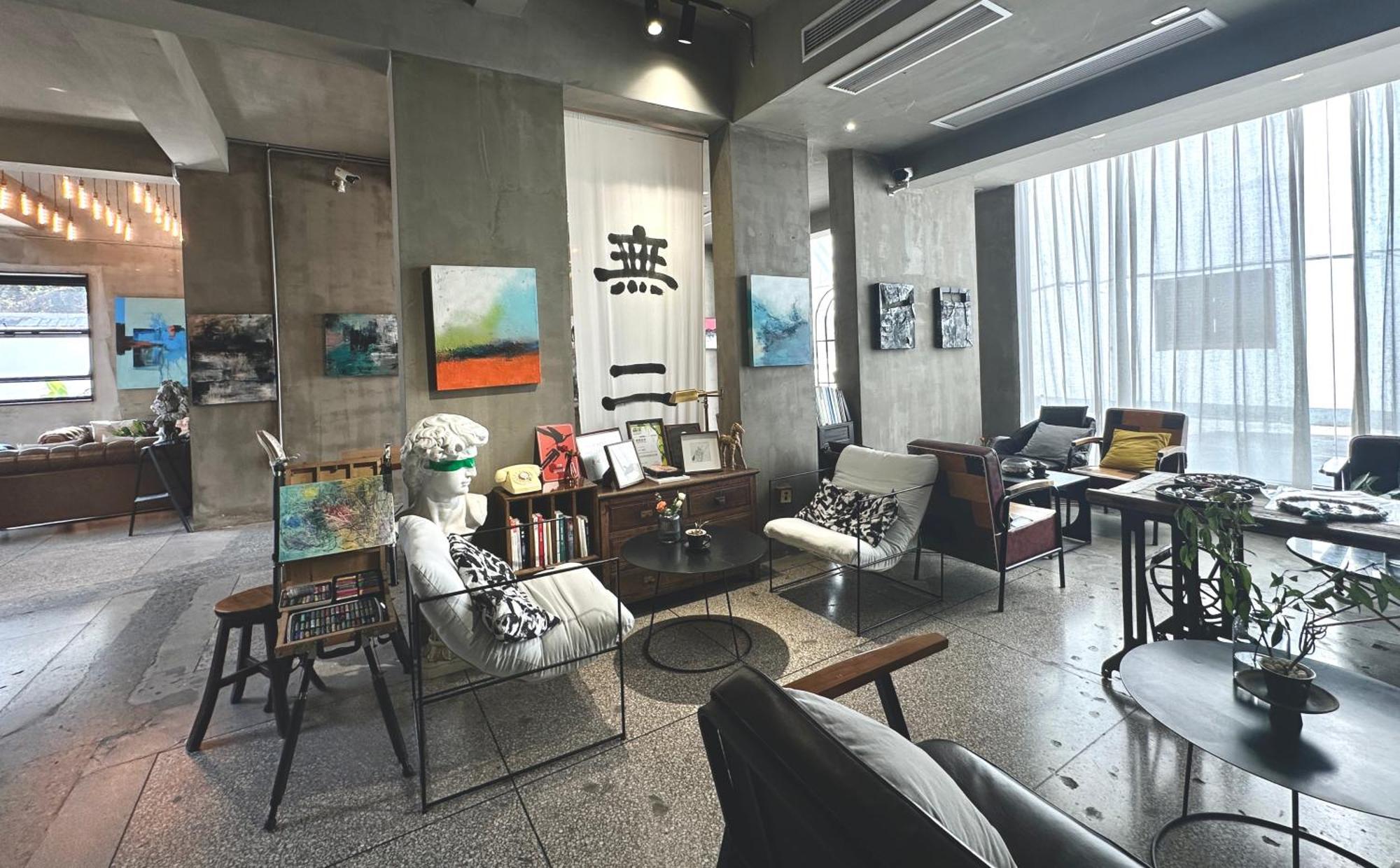 Suzhou Unique Space Design Art Hotel Bagian luar foto